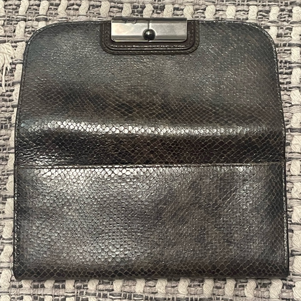 Coach Python Wallet Brown/Black - image 5